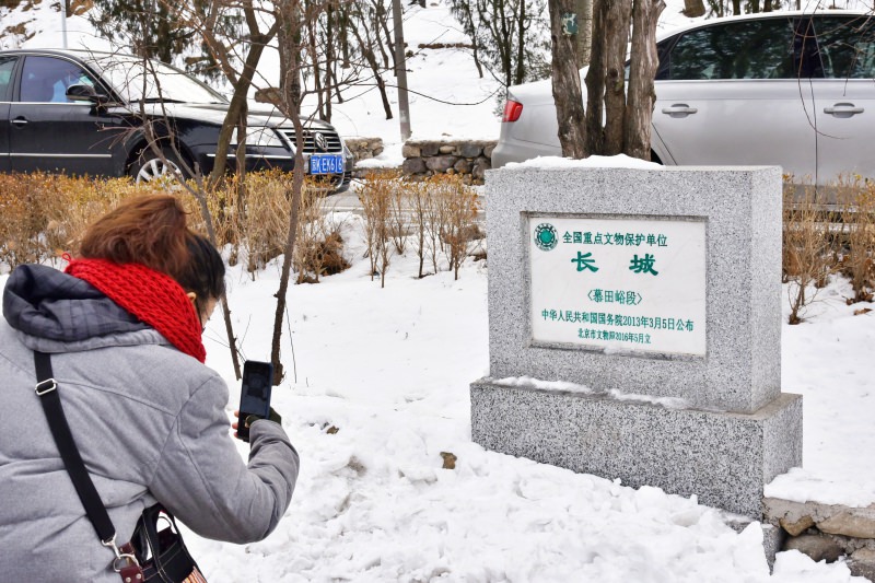 北京｜慕田峪長城包車半日遊與走逛攻略・遇見夢幻雪白的長城