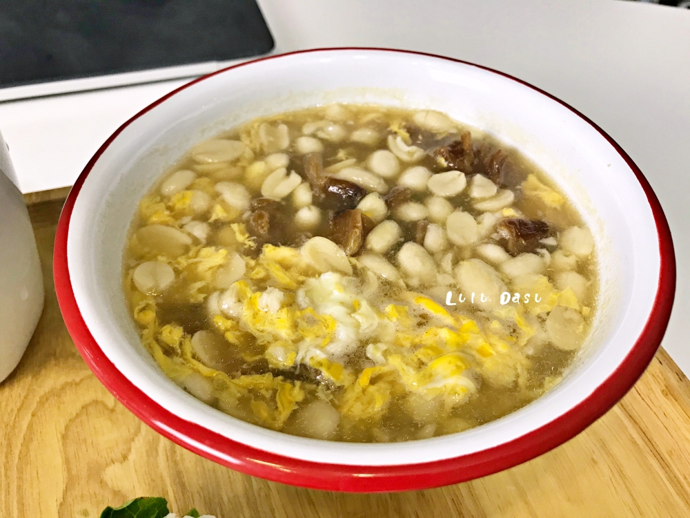 食譜｜花生桂圓蛋花湯。花生湯綿密的煮法原來超簡單！