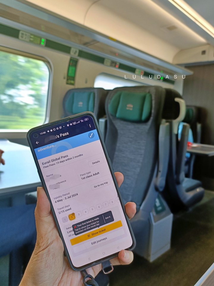 歐鐵通行證｜歐洲鐵路全境通行證 Eurail Global Pass超詳細使用攻略：火車通行證種類介紹、購買、啟用開通、搭乘、訂位教學