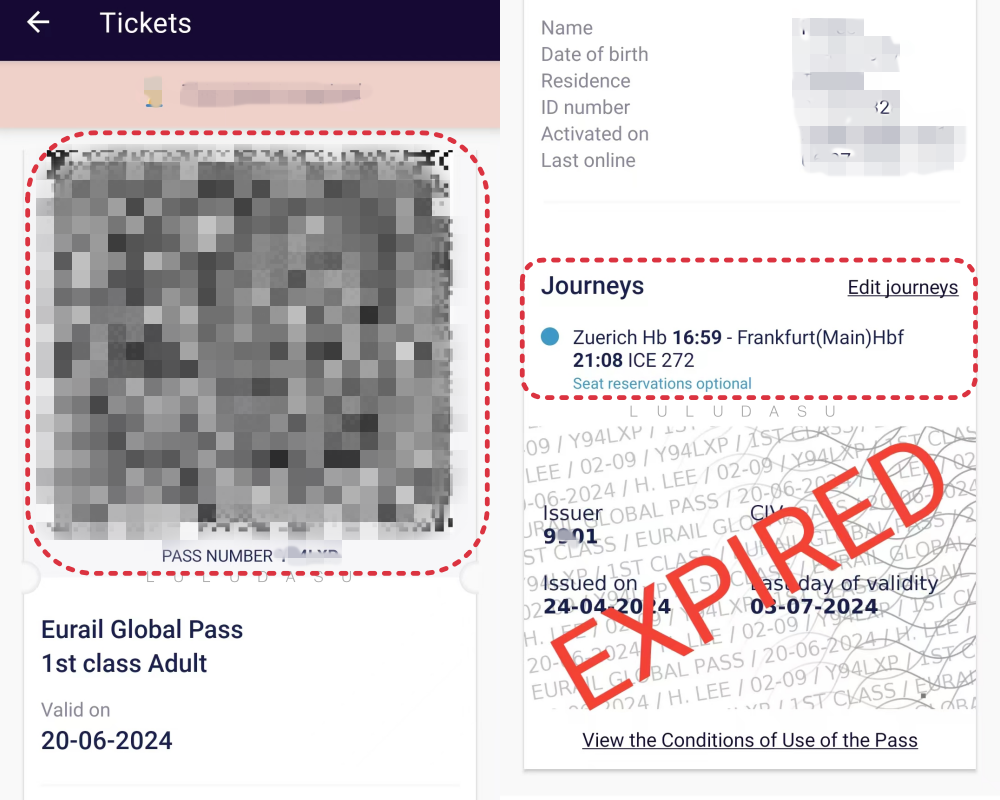 歐鐵通行證｜歐洲鐵路全境通行證 Eurail Global Pass超詳細使用攻略：火車通行證種類介紹、購買、啟用開通、搭乘、訂位教學