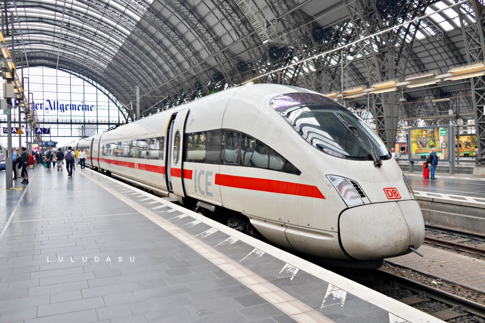 搭火車從德國法蘭克福到瑞士琉森｜用歐洲全境鐵路通行證搭乘德瑞跨國火車＆訂位教學攻略（一等座）