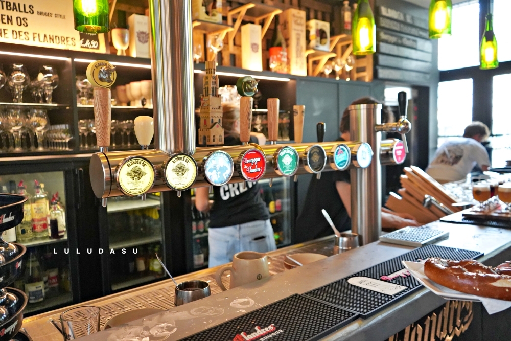比利時布魯日啤酒體驗｜搭火車去布魯日：啤酒釀造參觀導覽Brewery Bourgogne des Flandres＆啤酒餐廳