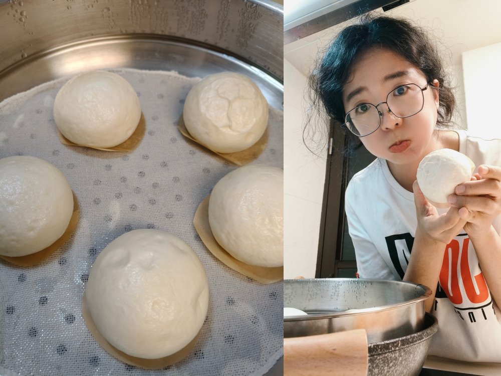 【饅好的露】9月下半的饅頭日記：一些有關失敗的饅頭啊～全麥饅頭、黑糖饅頭
