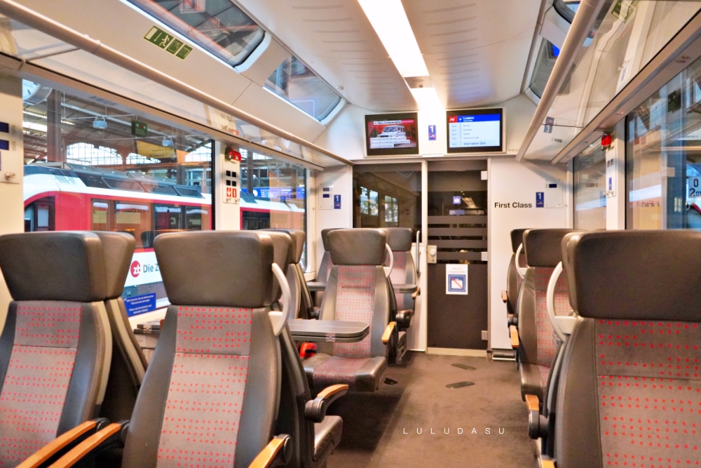 瑞士景觀列車｜黃金列車路線Luzern–Interlaken Express（琉森–茵特拉肯）景觀列車：搭乘紀錄、訂位教學