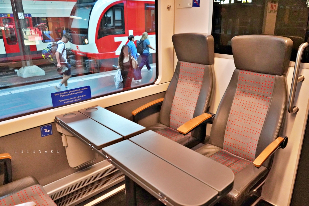 瑞士景觀列車｜黃金列車路線Luzern–Interlaken Express（琉森–茵特拉肯）景觀列車：搭乘紀錄、訂位教學