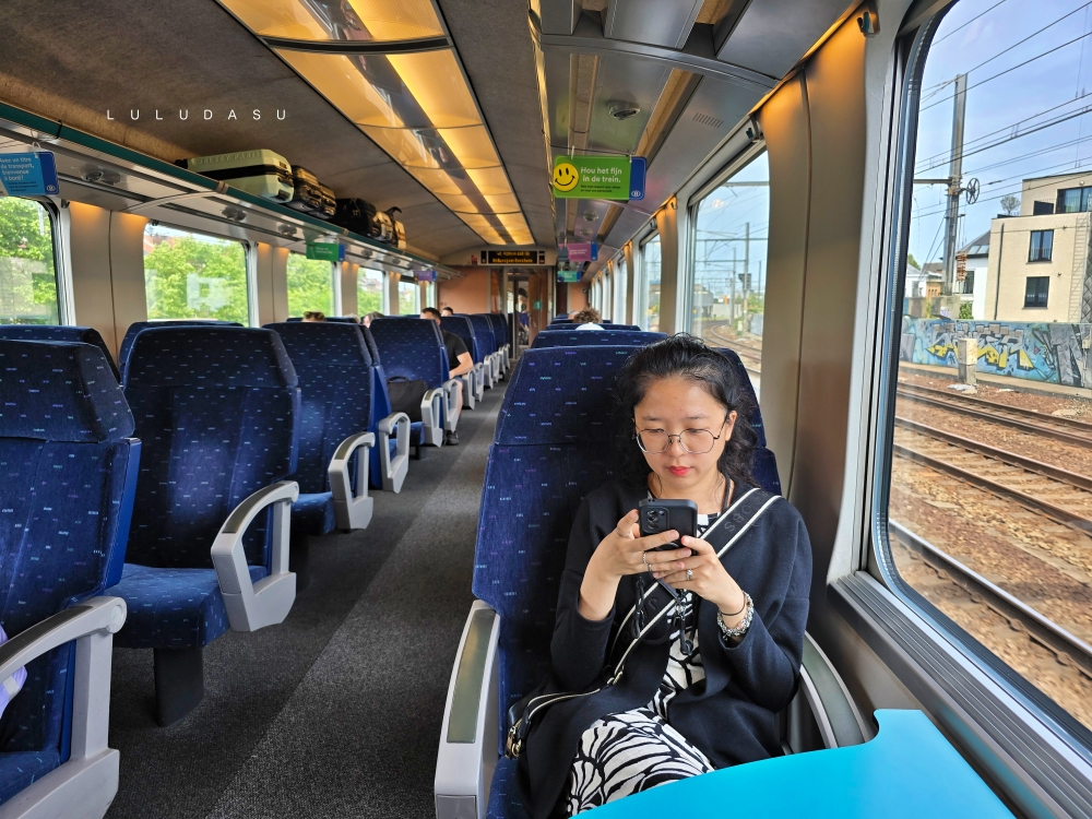 用歐洲火車通行證 Eurail Global Pass從荷蘭到比利時｜帶爹娘去旅行海牙-布魯日：荷比法火車之旅